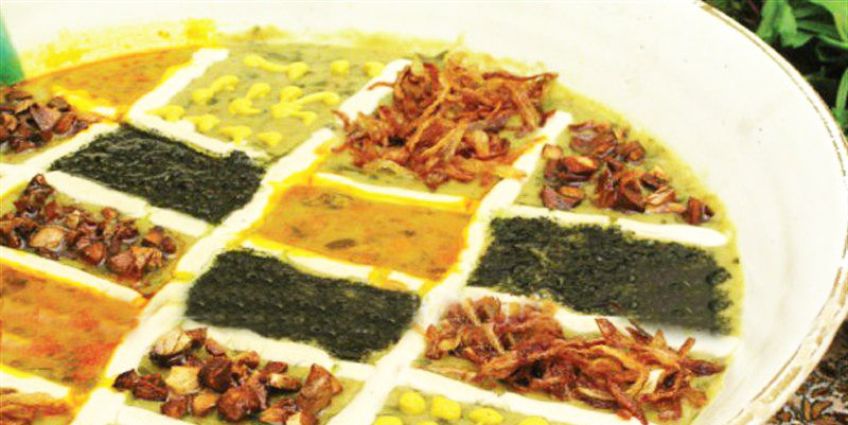 آموزش تهیه آش در هم جوش