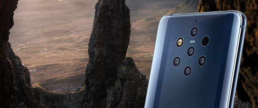نوکیا 9 PureView رونمایی شد دوربین پنج گانه با رزولوشن 12 مگاپیکسلی در کنار یک سنسور ToF