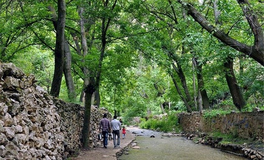 روستای اخلمد شهرستان چناران از روستاهای گردشگری خراسان رضوی