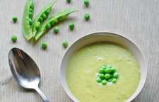 آموزش طبخ  سوپ نخود فرنگی با رزماری