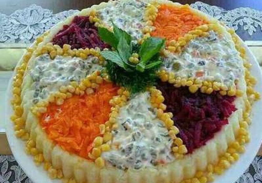 طرزتهیه سالاد الویه