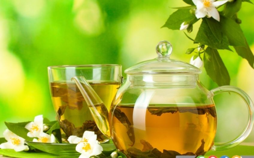 طرز تهیه دمنوش گیاهی چای سبز