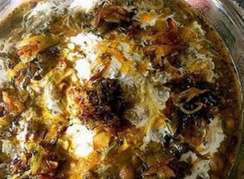 نحوه پخت آش بی بی غذای مخصوص زمستان و پاییز