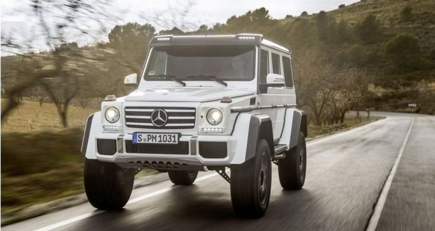 قدرتمندترین شاسی بلند مرسدس بنز مدلG550