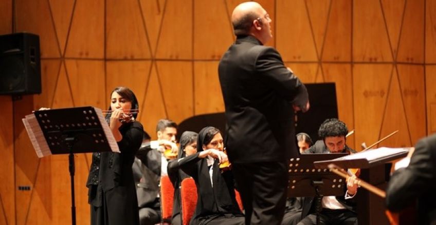 کنسرت ارکستر سمفونیک رسانه هنر در تالار وحدت