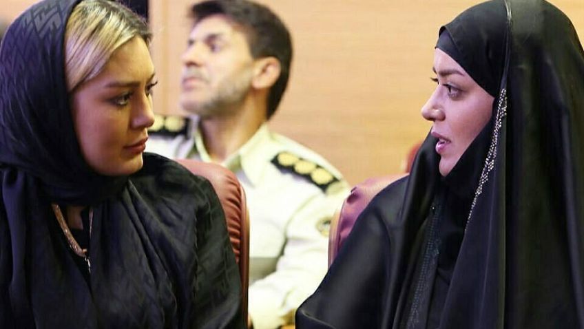 حضور الهام چرخنده و سحر قریشی در کنار یک دیگر