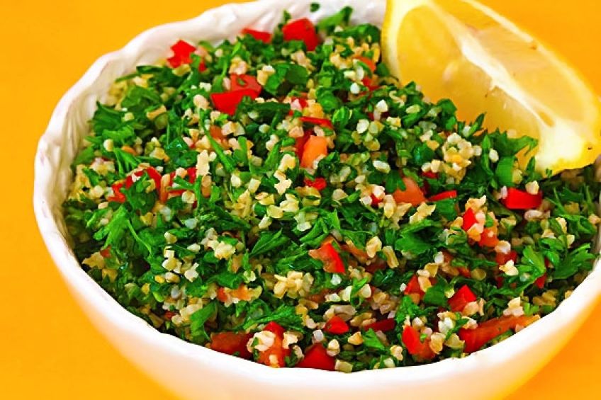 آموزش تهیه سالاد بلغور