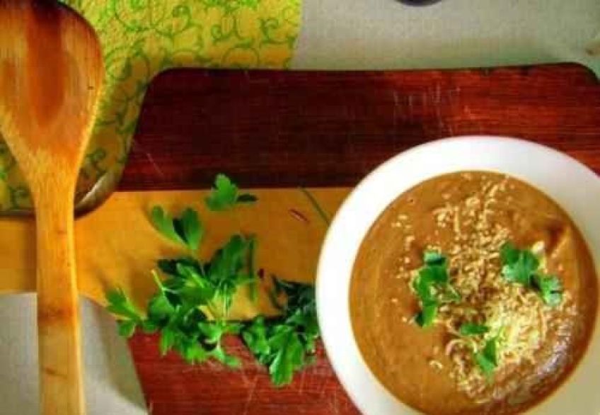 روش تهیه سوپ بادمجان و عدس