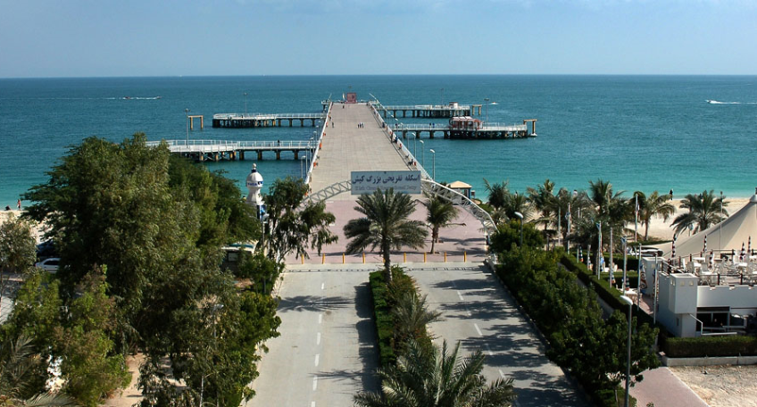 اسکله بزرگ تفریحی جزیره کیش