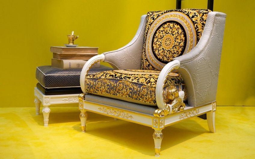 مبلمان و سرویس های خواب و  غذا خوری از برند لوکس ورساچه