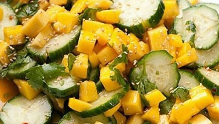 دستور تهیه سالاد انبه و چیلی
