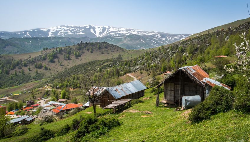 روستای ییلاقی  اولسبلنگاه بهشت ماسال گیلان