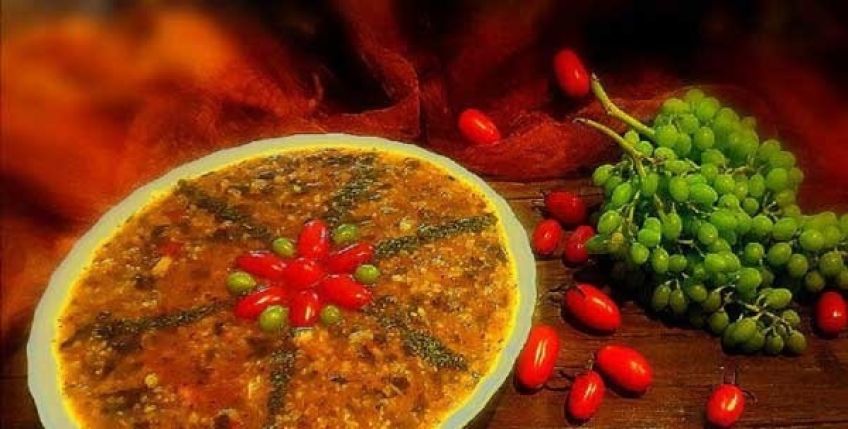 آموزش آماده کردن آش آبغوره