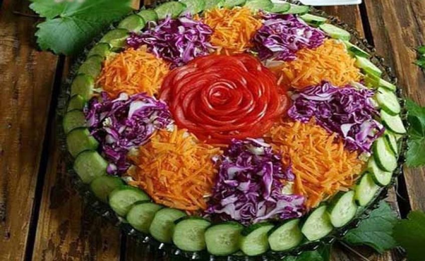 طرز تهیه سالاد فصل