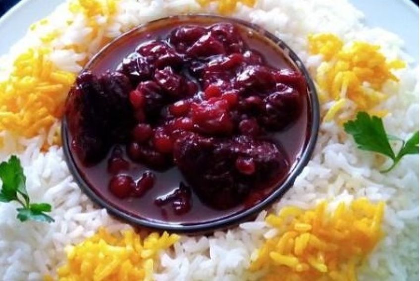آموزش پخت خورش آلبالو