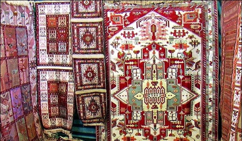 گلیم سوزنی صنایع دستی استان اردبیل