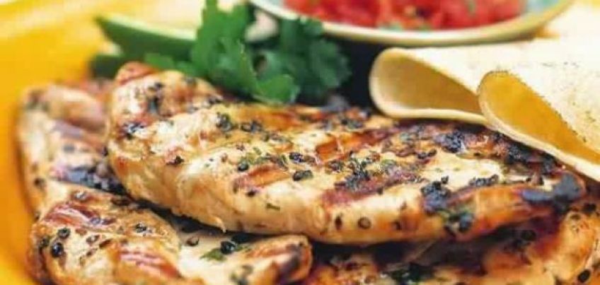 نحوه آموزش لایم چیکن غذای رژیمی