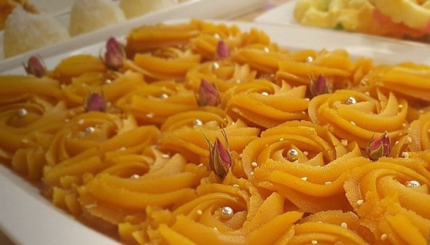 آموزش تهیه دسر حلوای کاراملی