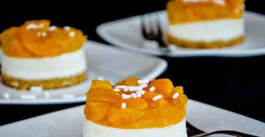 آموزش تهیه چیز کیک زردآلو