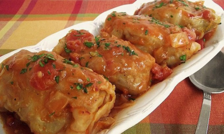 آموزش تهیه دلمه کلم پیچ
