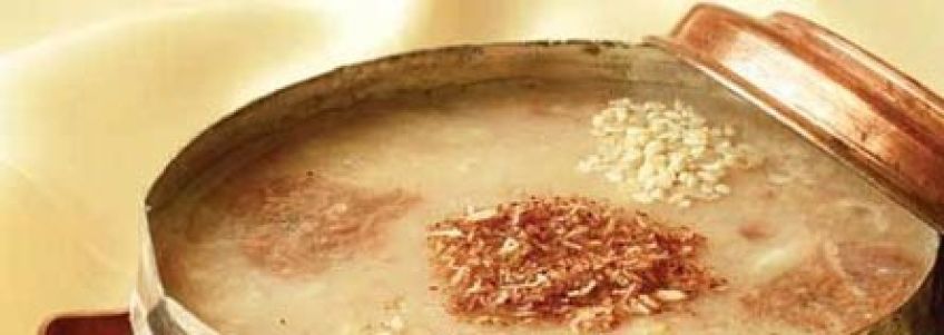 آموزش تهیه غذای رژیمی حلیم با جوانه گندم