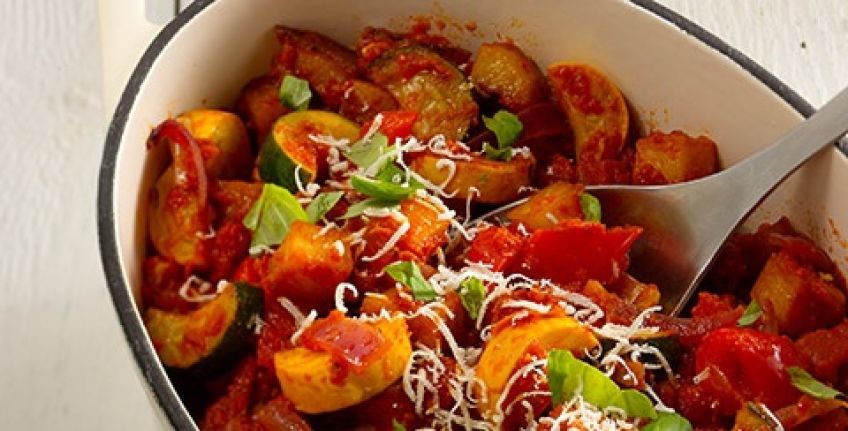 آموزش طبخ راتاتویی غذای رژیمی