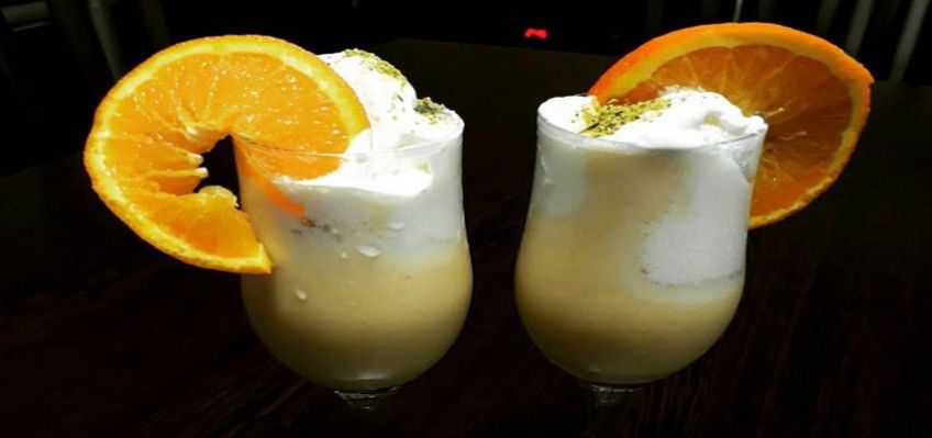 طرز تهیه میلک شیک پرتقال