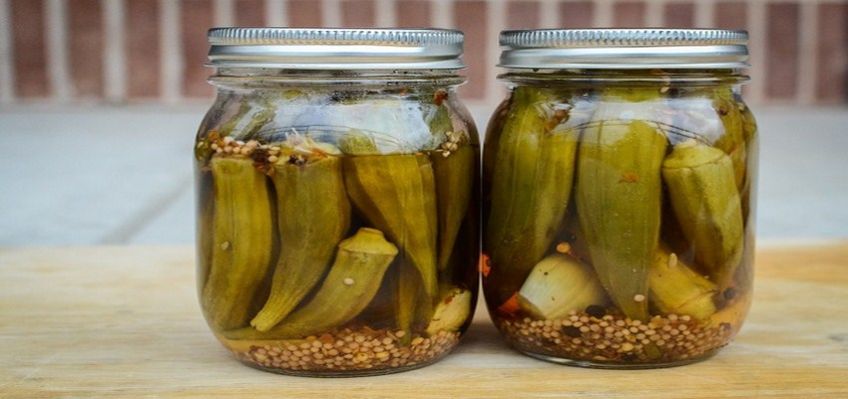 دستور تهیه ترشی بامیه