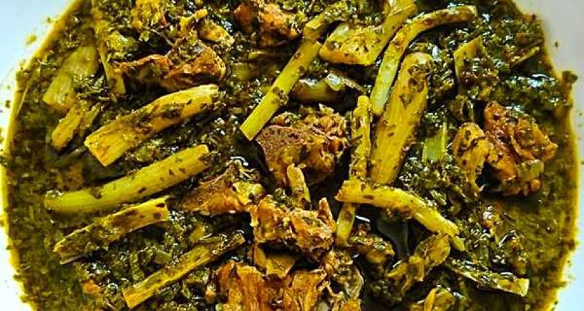 دستور طبخ خورش کنگر