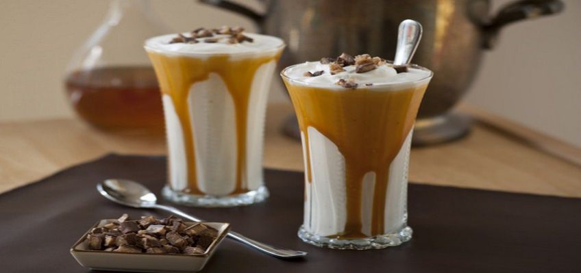 طرز تهیه میلک شیک کارامل