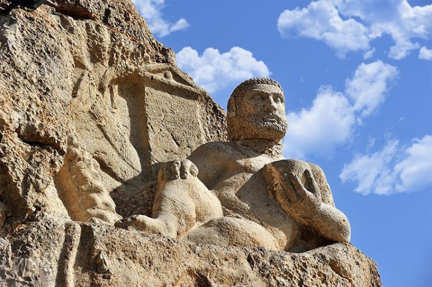 هرکول افسانه یونان در قلب بیستون