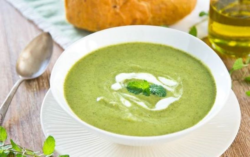 آموزش طبخ سوپ کرفس و کلم بروکلی