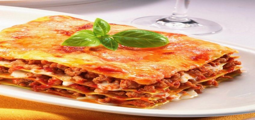 دستور پخت لازانیای گوشت و قارچ با سس سفید