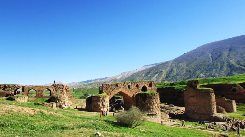 پل گاومیشان ایلام بزرگترین پل تاریخی غرب ایران