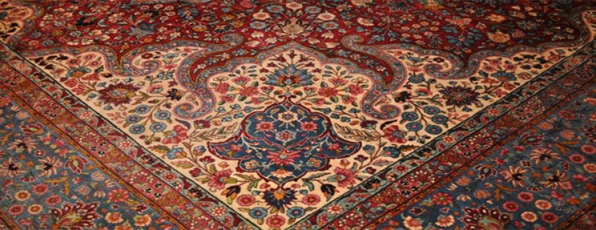 قالی کرمان با نقش و نگار ایرانی و شهرت جهانی