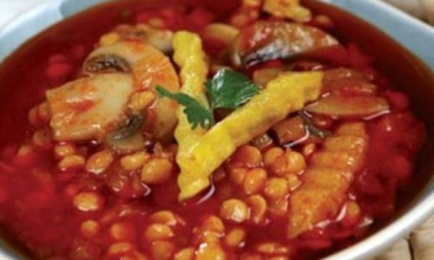 طرز تهیه خورش قیمه با قارچ