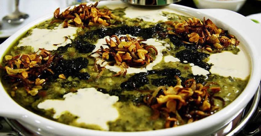 آموزش طبخ آش آبلیمو ترش و خوشمزه