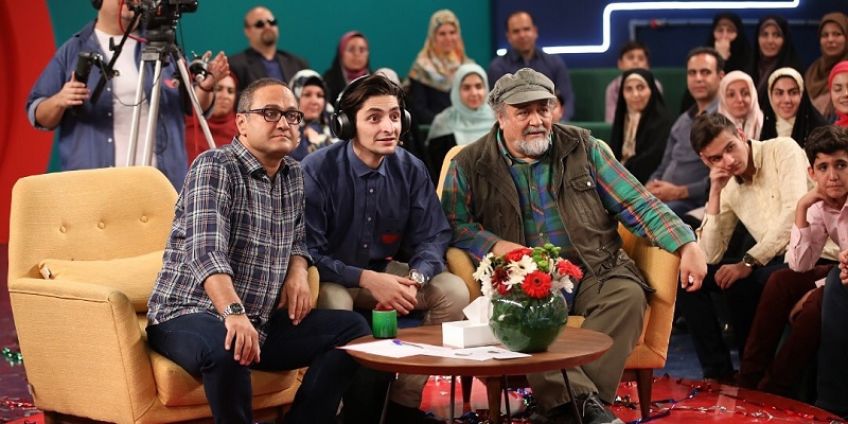 شوخی جناب خان با محمدرضا شریفی نیا اولین مهمان برنامه خندوانه