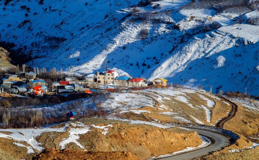 روستای زرشک بام قزوین