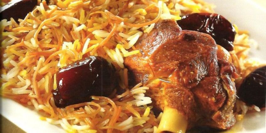 طرز تهیه رشته پلو با گوشت