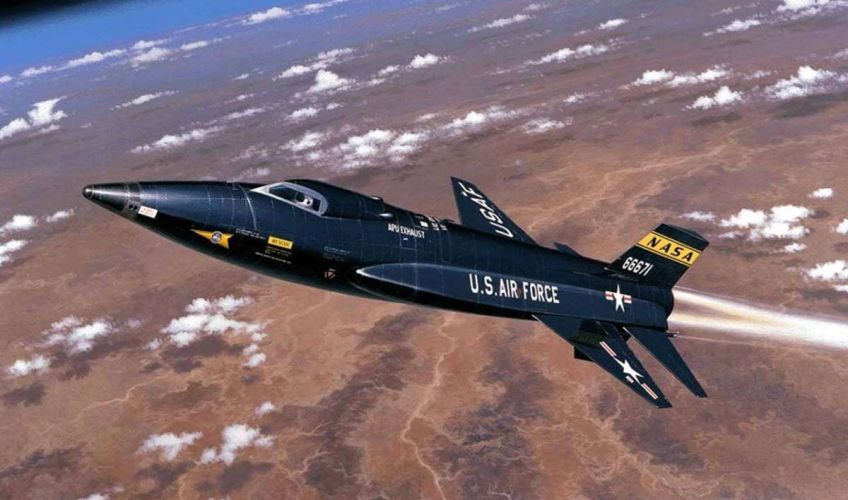 جت نورث امریکن x-15 سریع ترین هواپیمای دنیا