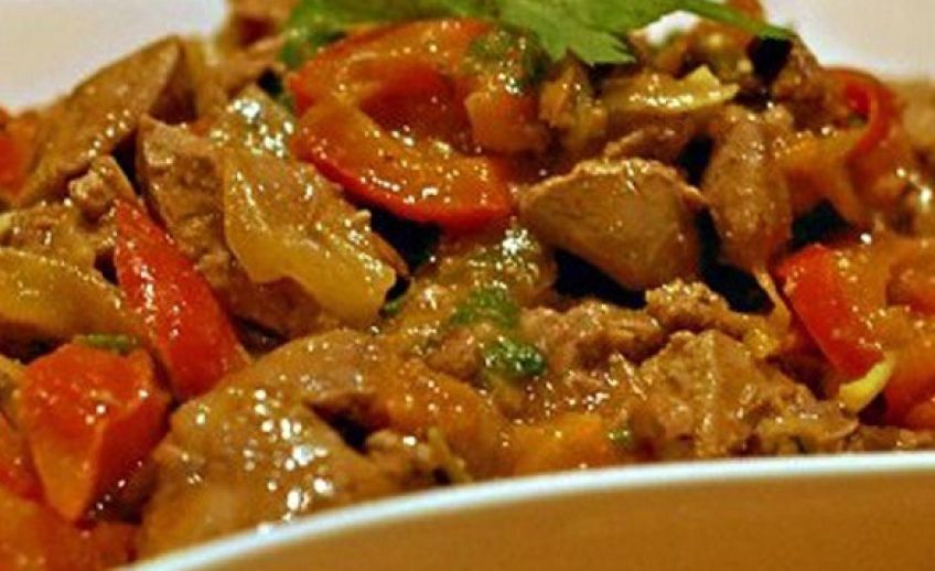 طرز تهیه خوراک دل آذربایجانی