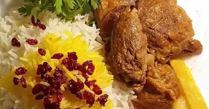 طرز تهیه چلو گوشت مجلسی