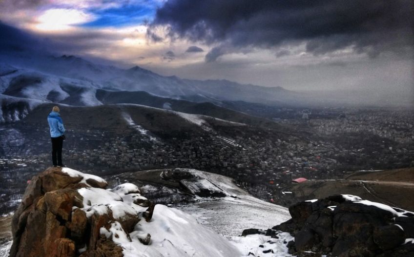 دره مراد بیگ همدان بزر‌گ‌ ترین دره‌ی کوهستان الوند