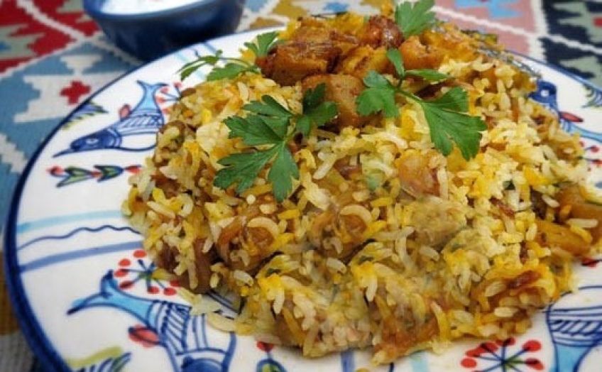 طرز طبخ بادمجان لاپلو