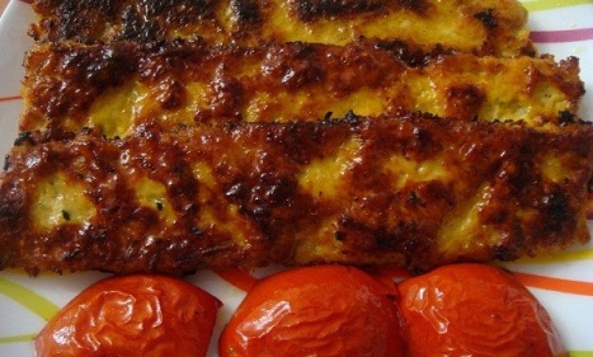 طرز پخت کباب تابه ای مرغ