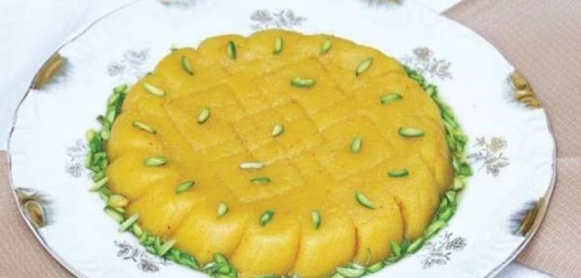 آموزش تهیه حلوای تخم مرغ