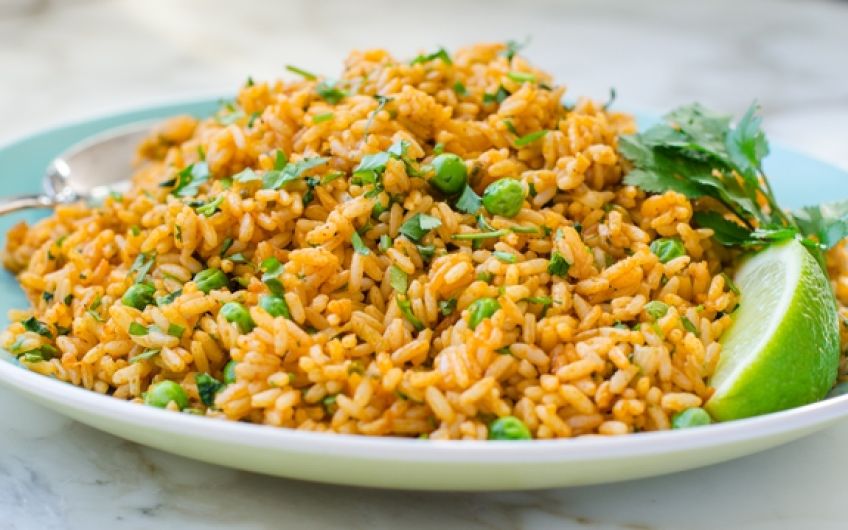 طرز پخت پلو نخود مکزیکی