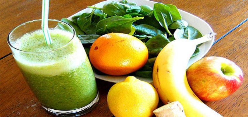 روش درست کردن نوشیدنی موز و اسفناج