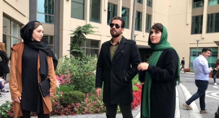 فیلمبرداری فیلم ترانه ای عاشقانه برایم بخوان با حضور پژمان بازغی